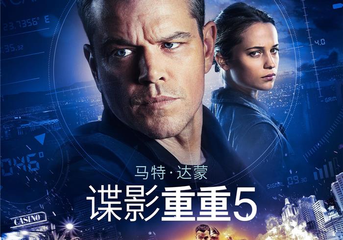 美国电影《谍影重重》系列（共5部）（2002-2016）-盘友521资源网