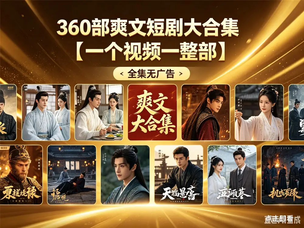 360部爽文短剧大合集[一个视频一整部]-盼享生活 https://pan521.com