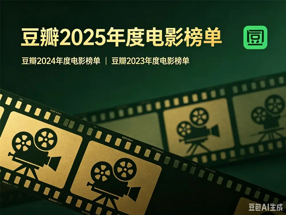 豆瓣2023、2024、2025年度电影榜单-盼享生活 https://pan521.com