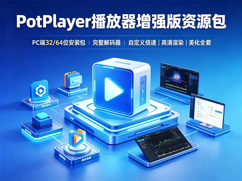 PotPlayer 播放器增强版资源包-盼享生活 https://pan521.com