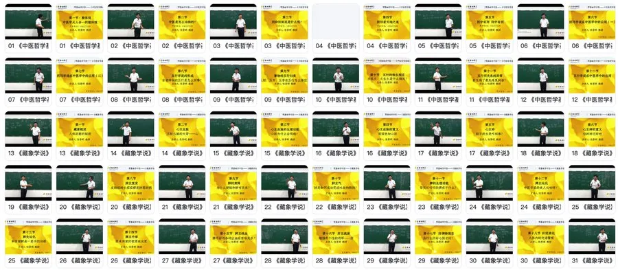 零基础学中医82视频+课件(13GB)-盼享生活 https://pan521.com