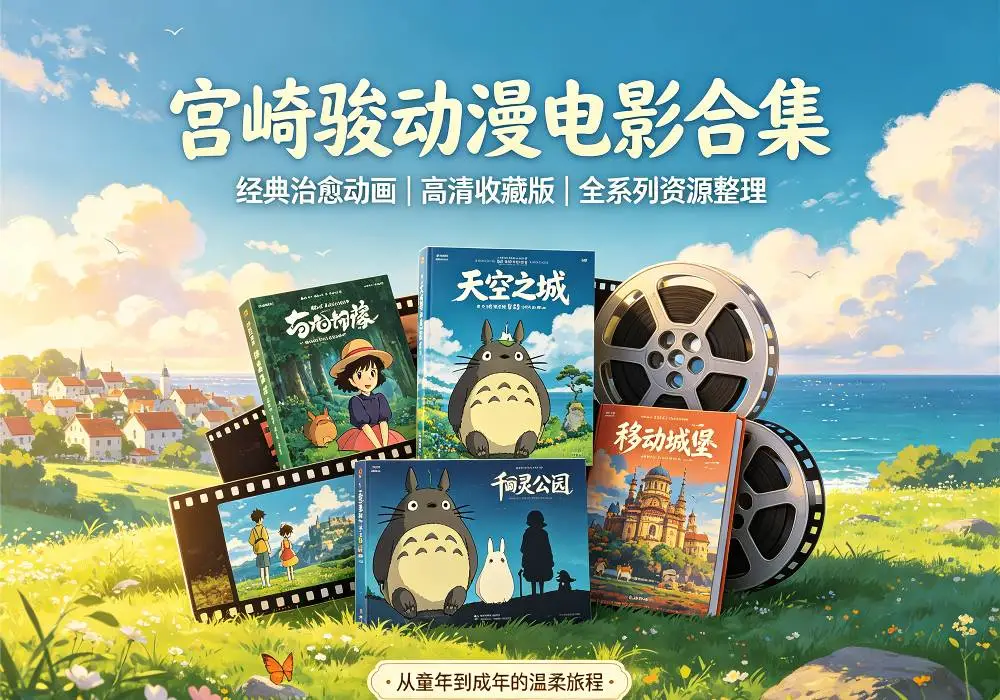 宫崎骏动漫电影合集-盼享生活 https://pan521.com